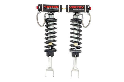 Rough Country Adjustable Vertex Coilovers - 689021 - Suspension Shock Absorber from Black Patch Performance