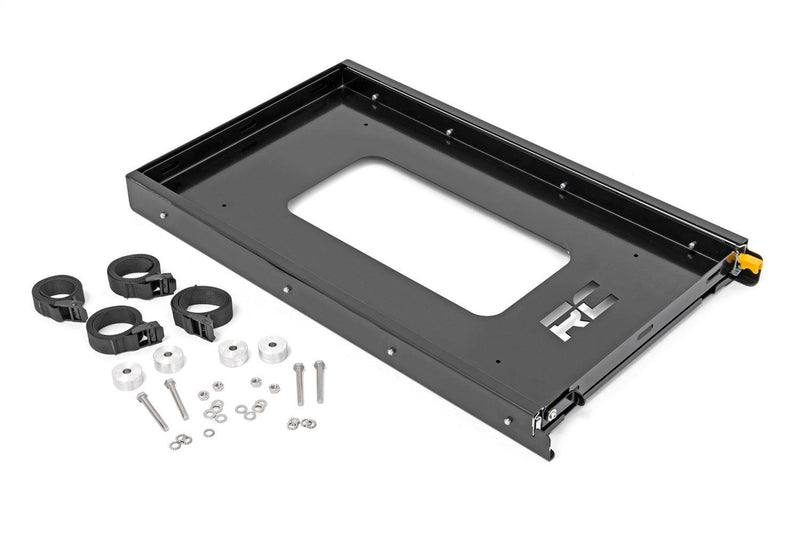 Rough Country Cooler Sliding Tray - 99021 - Engine Oil Cooler Bracket from Black Patch Performance