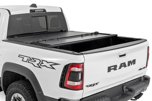 Rough Country Hard Flush Mount Bed Cover - 43320550 - TONNEAU COVER from Black Patch Performance