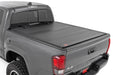 Rough Country Hard Tri-Fold Tonneau Bed Cover - 49420500 - TONNEAU COVER from Black Patch Performance