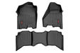 Rough Country Heavy Duty Floor Mats - M-31213 - Floor Mat Set from Black Patch Performance