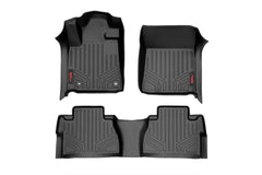 Rough Country Heavy Duty Floor Mats - M-71770 - Floor Mat Set from Black Patch Performance