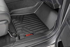 Rough Country Heavy Duty Floor Mats - M-71770 - Floor Mat Set from Black Patch Performance