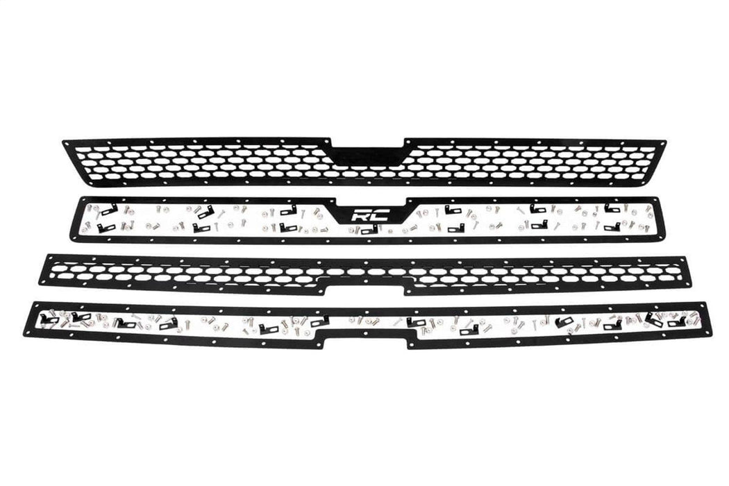 Rough Country Laser-Cut Mesh Replacement Grille - 70153 - Grille from Black Patch Performance
