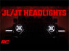 Rough Country LED Headlights - RCH5100 - HEADLIGHT from Black Patch Performance