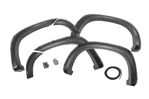 Rough Country Pocket Fender Flares - A-C12211-GAN - FENDER FLARE from Black Patch Performance