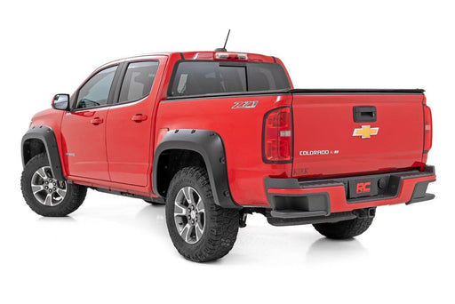 Rough Country Pocket Fender Flares - F-C11511A-G9K - FENDER FLARE from Black Patch Performance