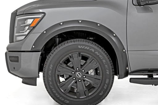 Rough Country Pocket Fender Flares - F-N101705A-KH3 - FENDER FLARE from Black Patch Performance