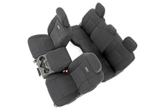 Rough Country Seat Cover Set - 91043 - SEAT COVER from Black Patch Performance