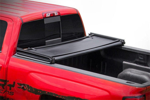 Rough Country Soft Tri-Fold Tonneau Bed Cover - 41215500 - TONNEAU COVER from Black Patch Performance