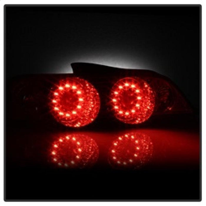 02 - 04 Acura RSX Tail Light Set - Black Patch Performance - SPYD5000385