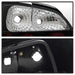 02 - 03 Subaru Impreza (Sedan) Tail Light Set - Black Patch Performance - SPYD5007193