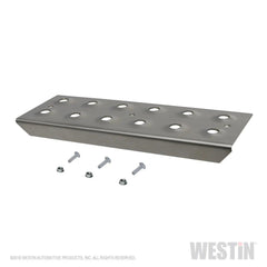 Westin 56-100011 HDX Stainless Drop Replacement Step Plate Kit - Body from Black Patch Performance