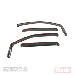 Westin 72-88403 In-Channel Wind Deflector - Body from Black Patch Performance