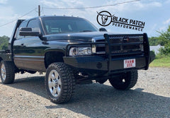 94-02 Dodge Ram 2500/3500 Trail FX Front Diamond Plate Bumper - TrailFX - BUMPER