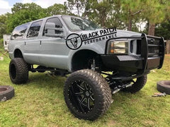 99-04 Ford F250/F350 Trail FX Front Diamond Plate Bumper - BUMPER from Black Patch Performance