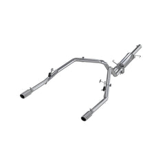 MBRP Exhaust 2 1/2in. Cat Back; Dual Split Rear; T409 - MBRP Exhaust - Exhaust