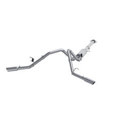 MBRP Exhaust 2 1/2in. Cat Back; Dual Split Side; AL - Exhaust from Black Patch Performance