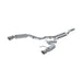 MBRP Exhaust 3in. Cat Back; Dual Split Rear; Race Version; 4.5in. tips AL - Exhaust from Black Patch Performance