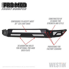 WES Pro-Mod Bumpers - Bumpers, Grilles & Guards from Black Patch Performance