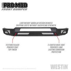 WES Pro-Mod Bumpers - Bumpers, Grilles & Guards from Black Patch Performance