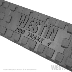 Westin 21-24050 PRO TRAXX 4 Oval Nerf Step Bars - Body from Black Patch Performance